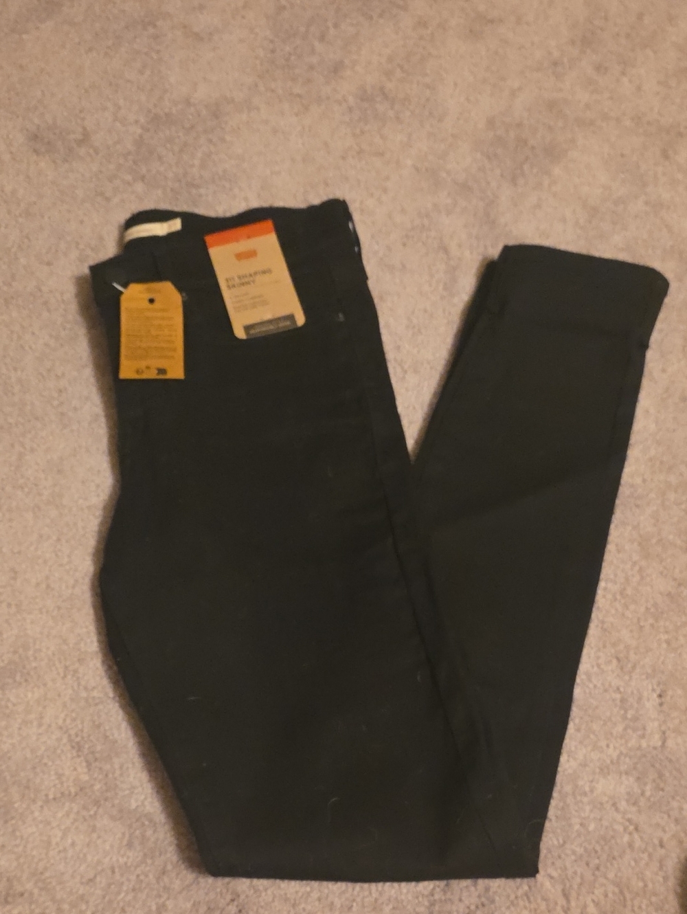 Levi's Black Skinny Jeans 311 Shaping